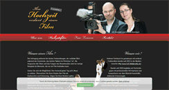 Desktop Screenshot of hochzeitsfilm-halle.de